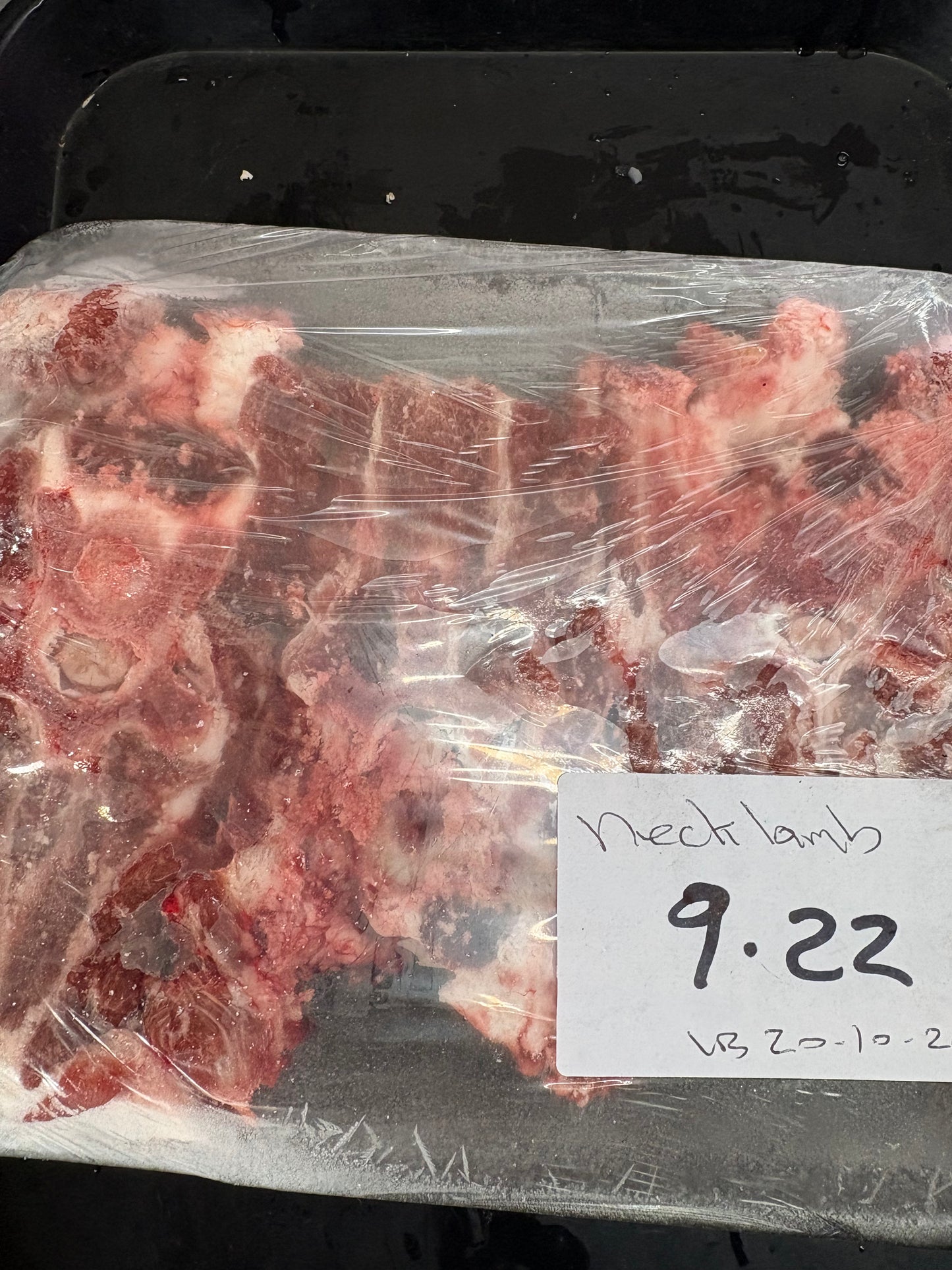 Lamb Neck on Bone