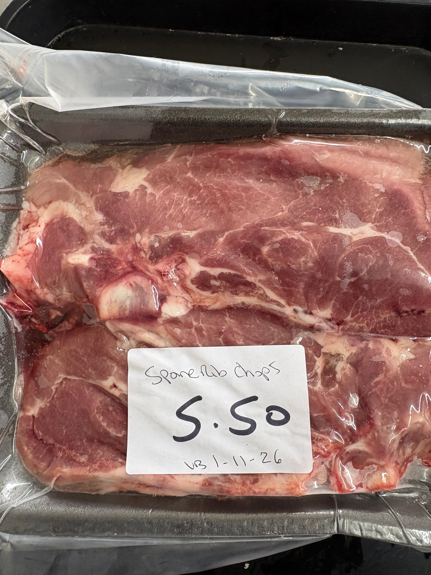 Pork Spare Rib Chops