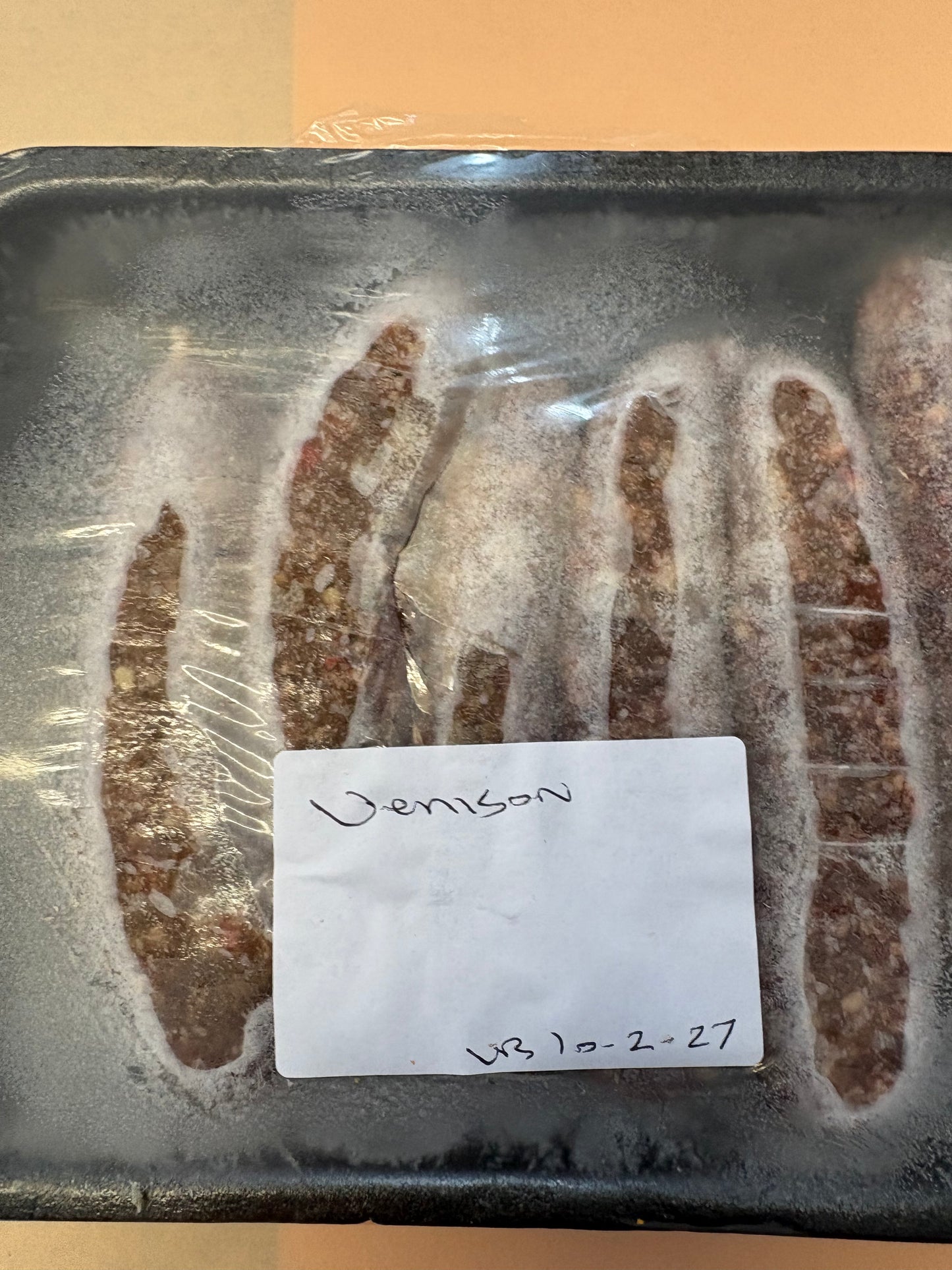 Venison Red wine rosemary sausage
