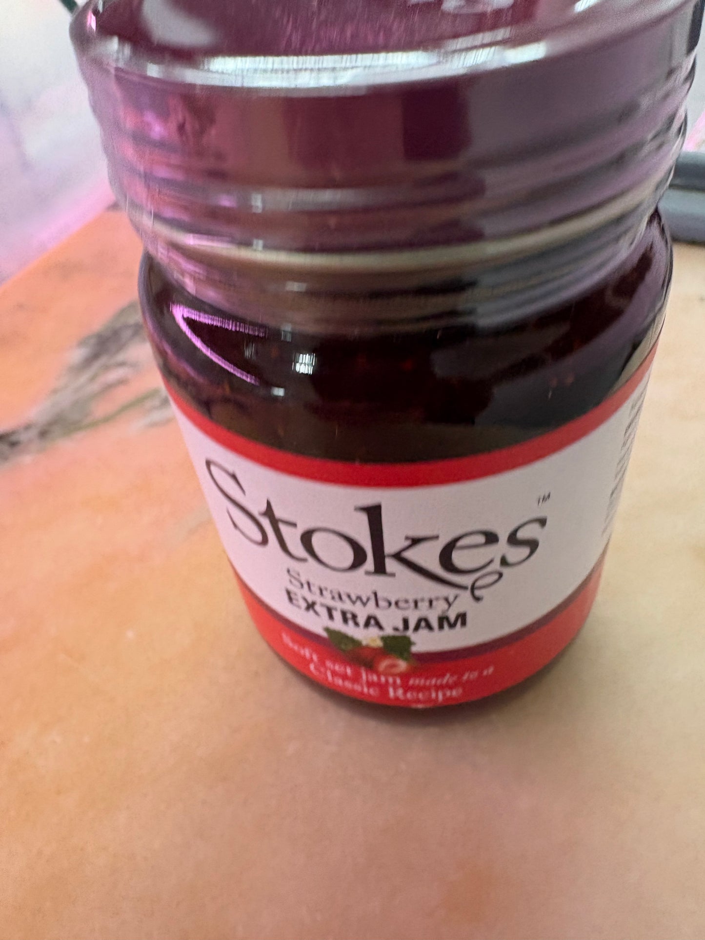 Stokes strawberry jam