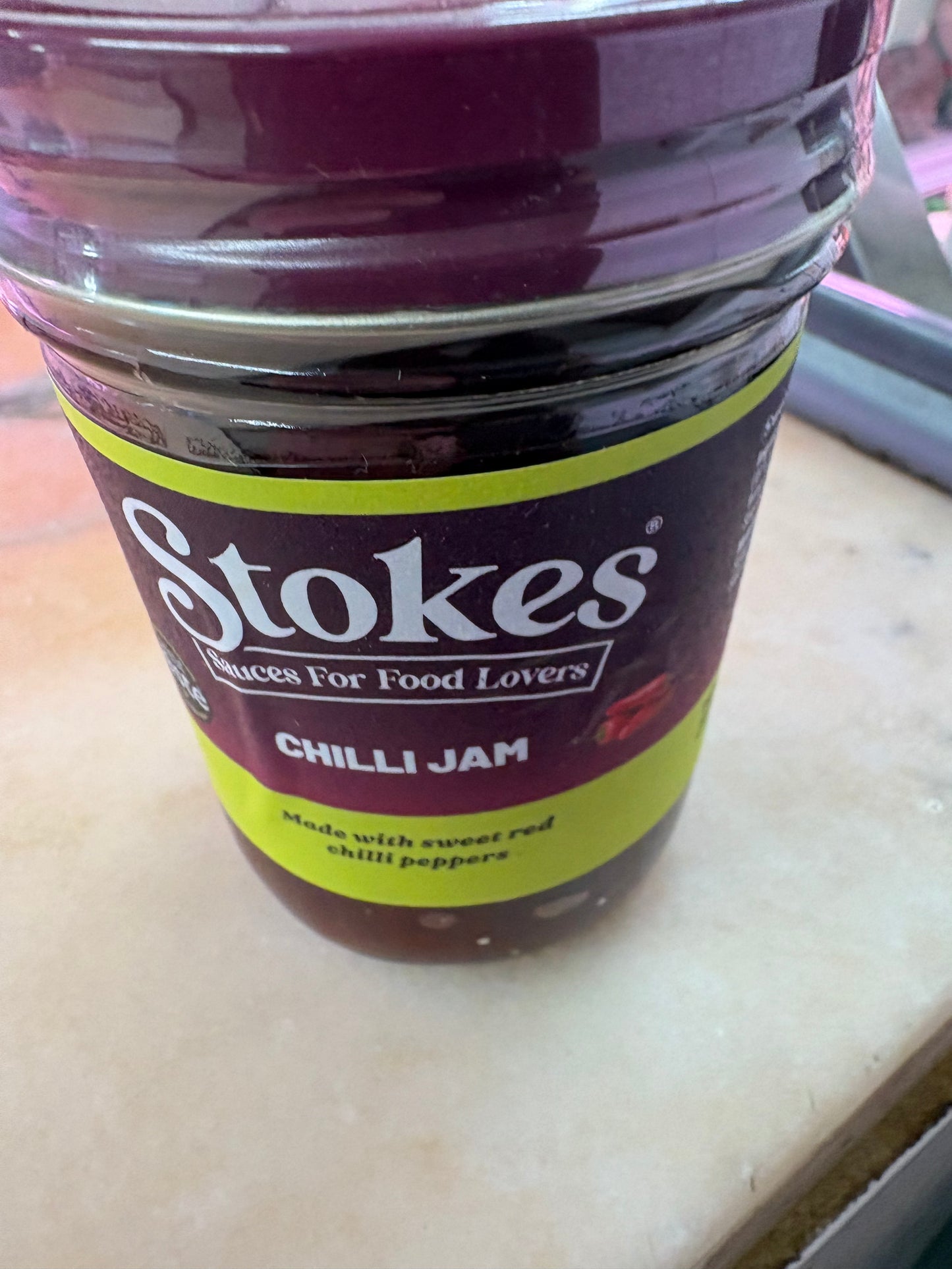 Stokes chilli jam