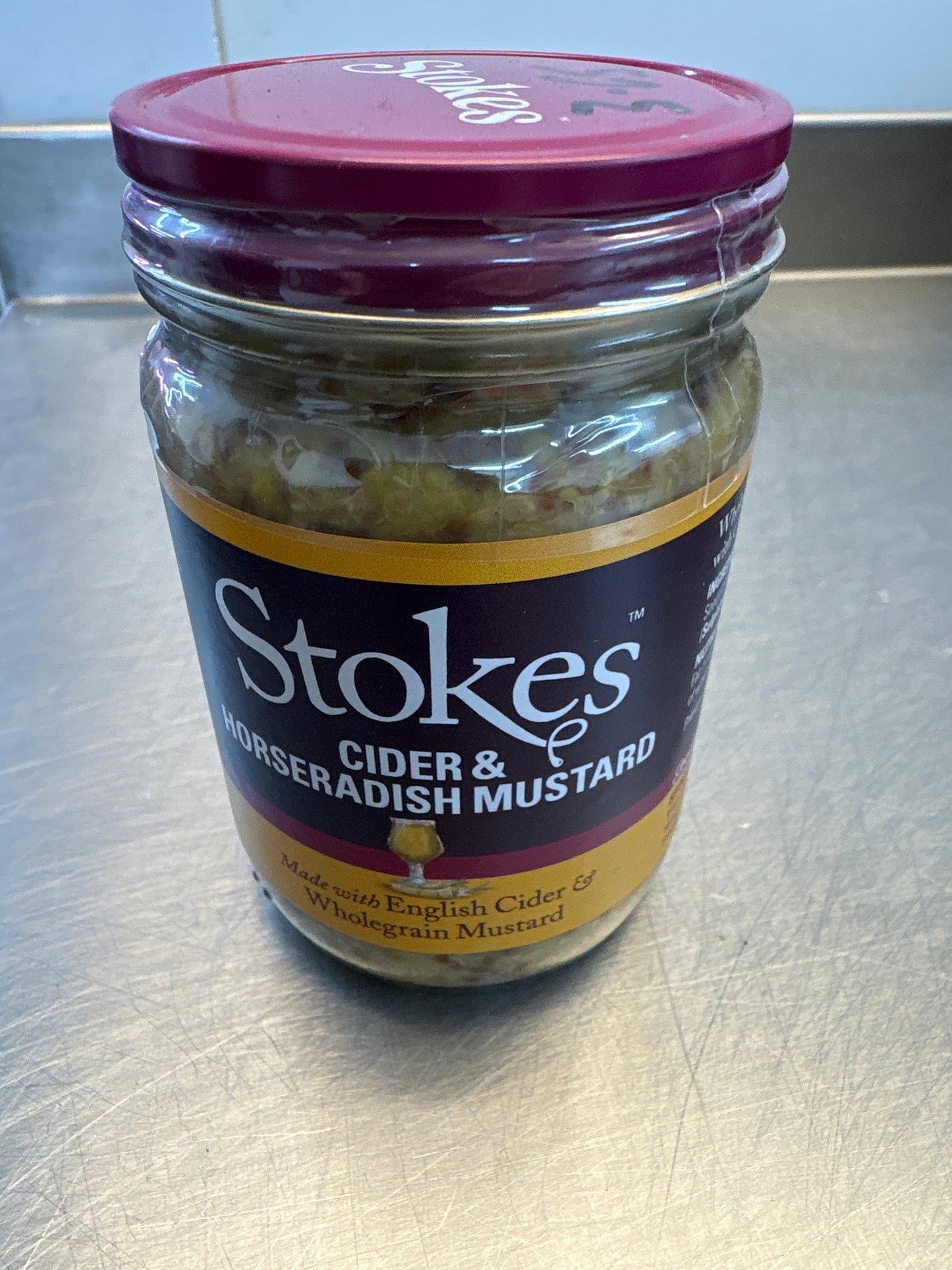 Stokes Cider & horseradish mustard