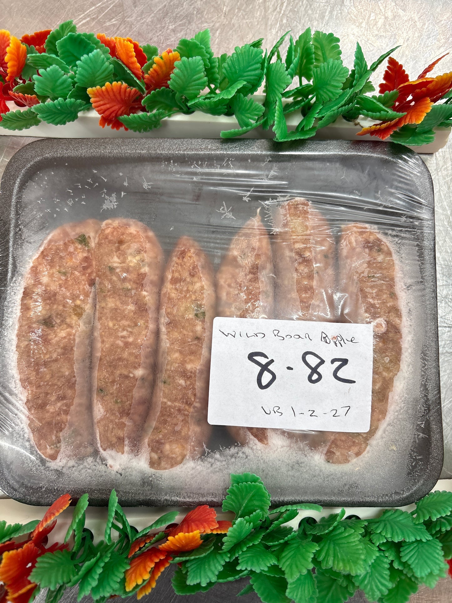 Wild Boar & Apple Sausages