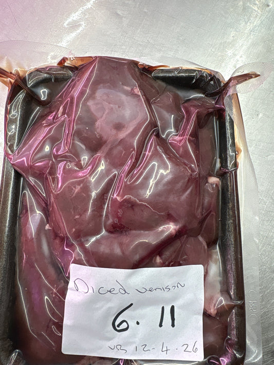 Diced Venison