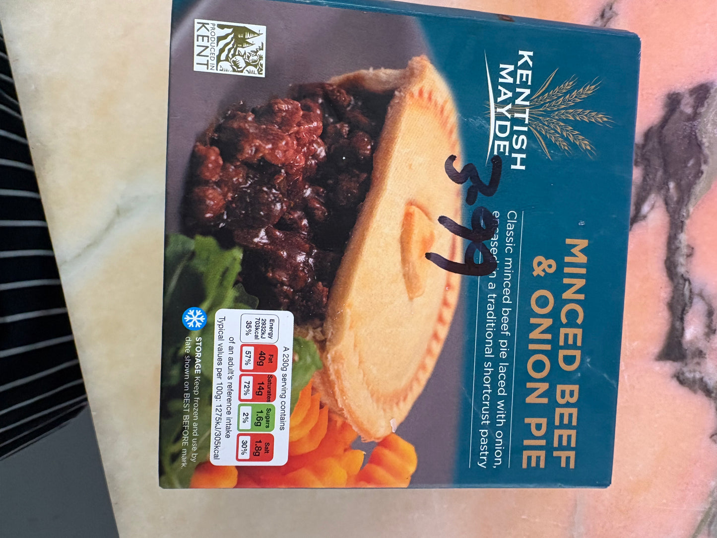 Minced Beef & Onion Pie