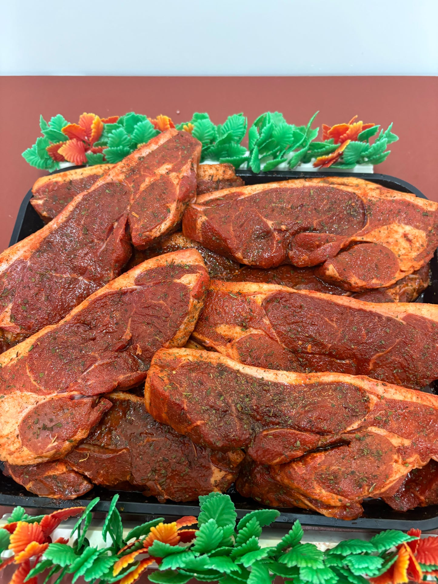 Minted Lamb Steaks