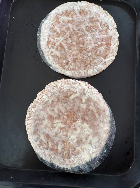 Pork Bacon & Cheese Burger