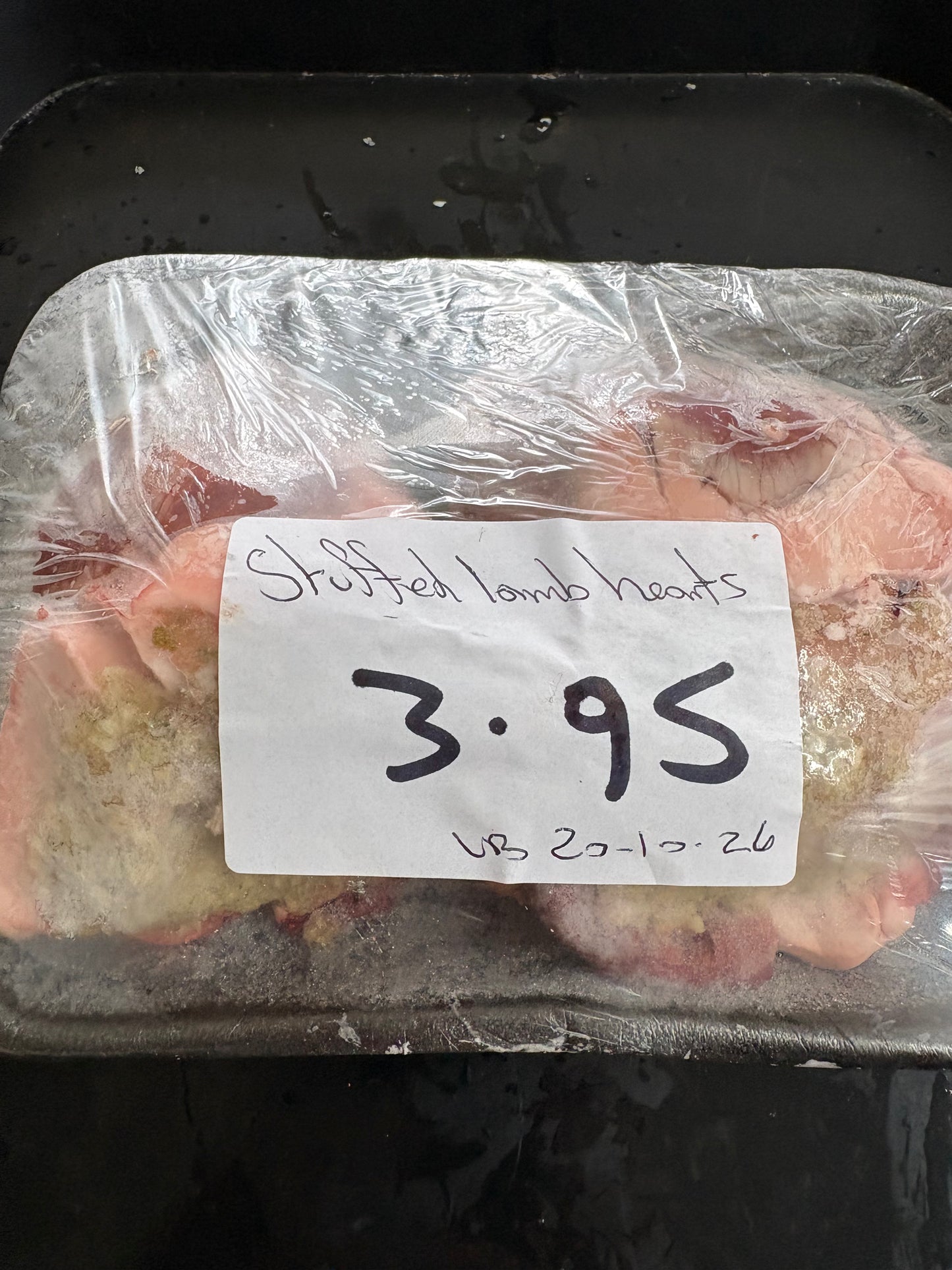 Stuffed Lamb Hearts