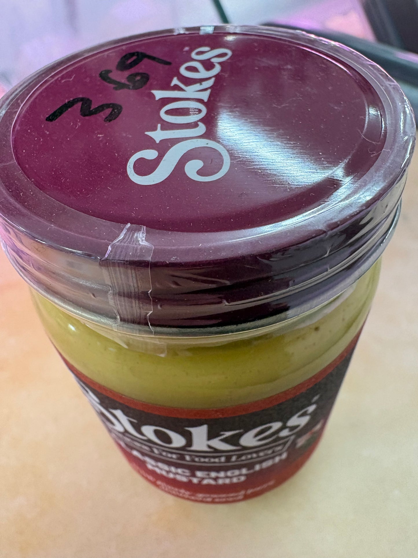 Stokes classic English mustard