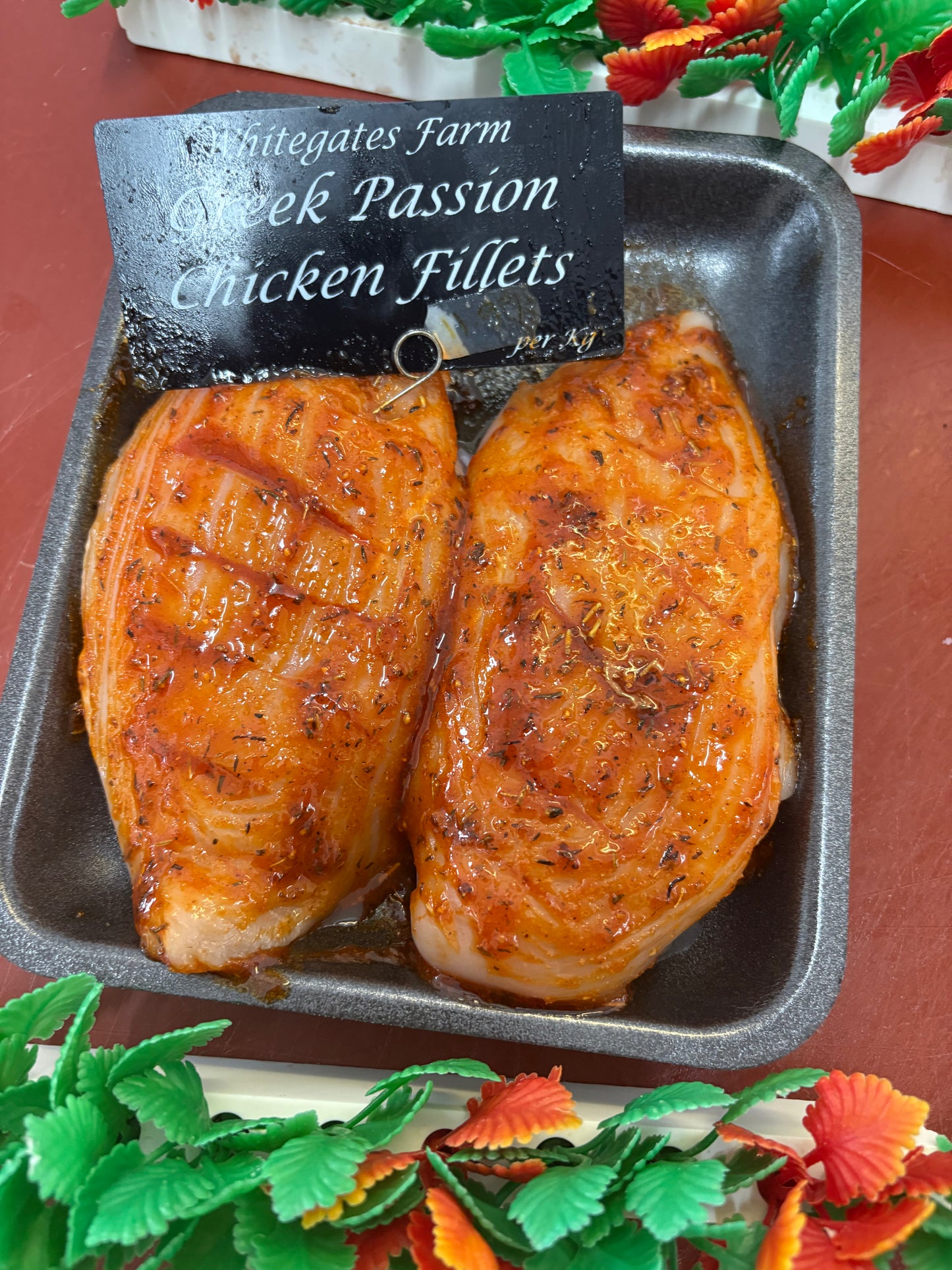Gluten free Greek passion chicken fillet (Mediterranean mixed herbs)