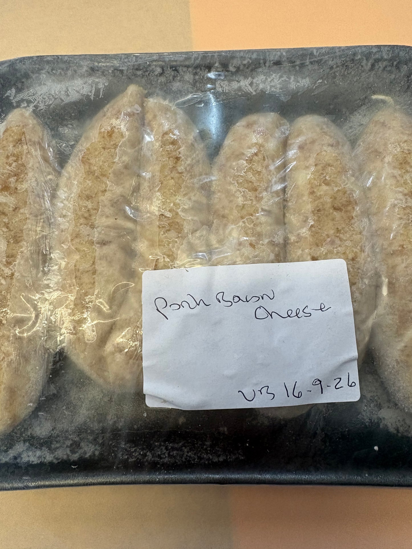 Pork Bacon & Cheese Sausages