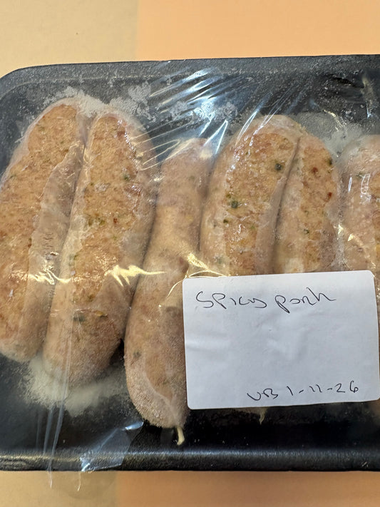 Spicy Pork Sausages
